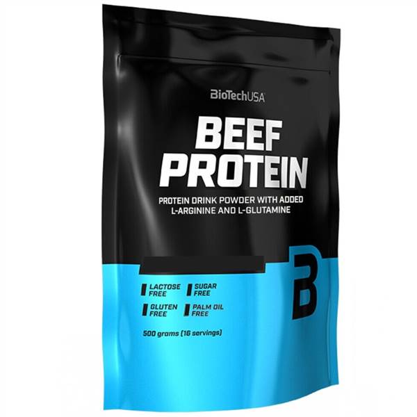 BEEF PROTEIN STRAWBERRY 500 GR