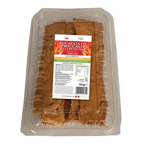 FOCACCIA FIT 150 GR MESSICANA
