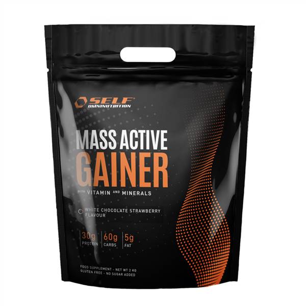 MASS GAINER 2 KG BIANCO FRAGOLA
