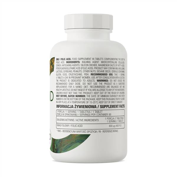 ACIDO FOLICO 90 TABS OSTROVIT