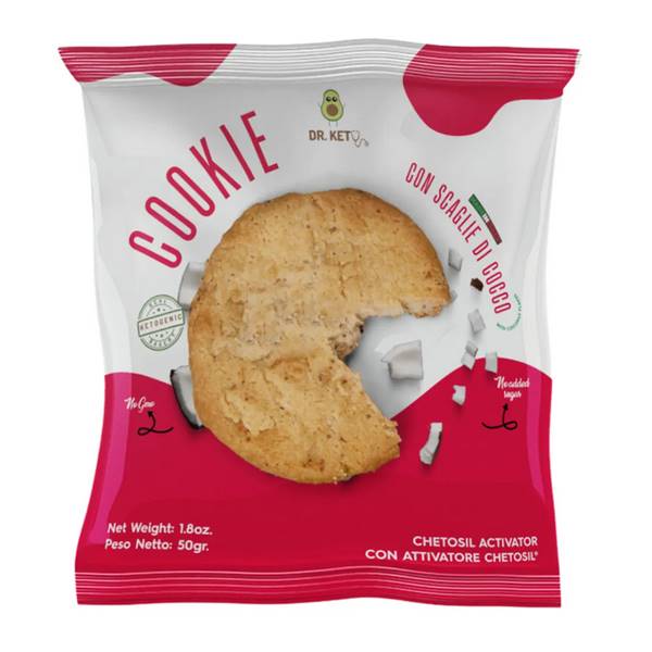 COOKIE CON SCAGLIE DI COCCO 50 GR