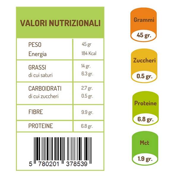 CORNETTO NATURAL 45 GR DR.KETO