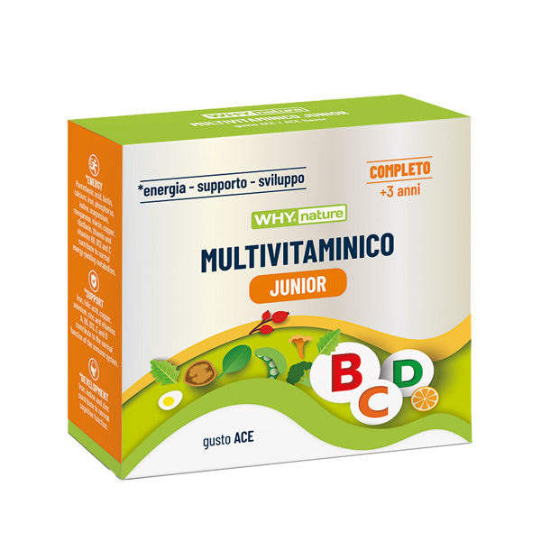 Multivitaminico Junior 10 Bustine 30 Gr