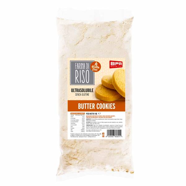 FARINA DI RISO 1 KG BUTTER COOKIES