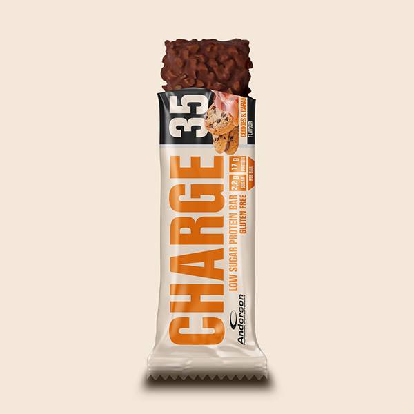 CHARGE BAR COOKIE AND CARAMEL 50 GR