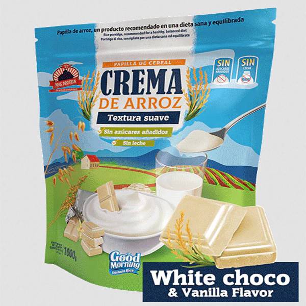 CREMA DI RISO BIANCO E VANIGLIA 1 KG