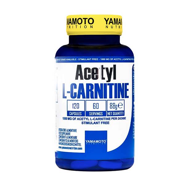 ACETYL L-CARNITINA 120 CPS YAMAMOTO