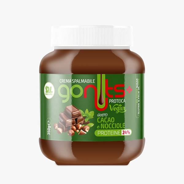 GONUTS VEGAN NOCCIOLA E CACAO 350 GR