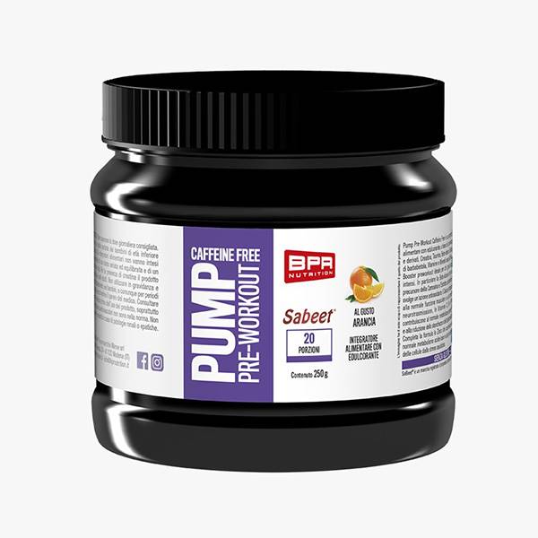 PUMP ARANCIA NO CAFFEINA 250 GR