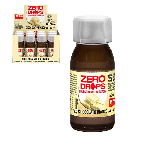 ZERO DROPS CIOCCOLATO BIANCO 50 ML