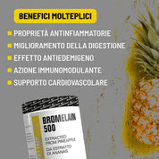 BROMELINA 500 MG 100 CPS