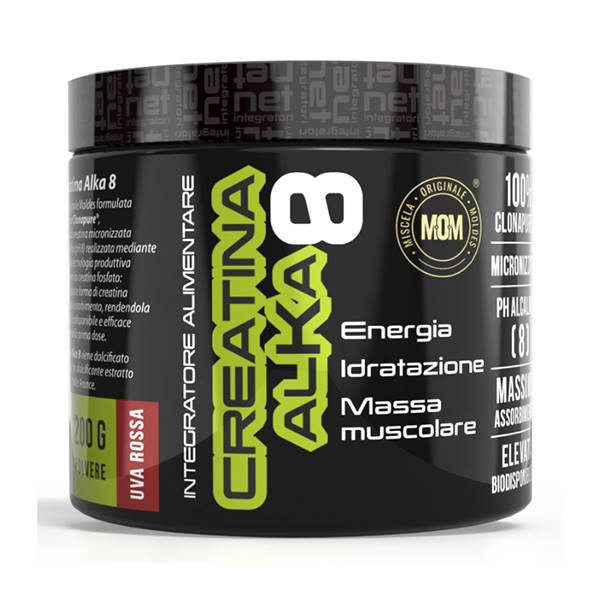 CREATINA ALKA 8 UVA ROSSA 200 GR