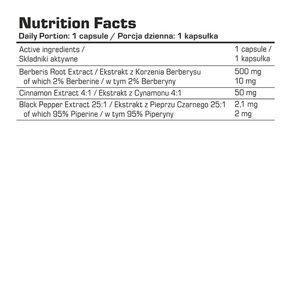Berberine Stack 90 Cps