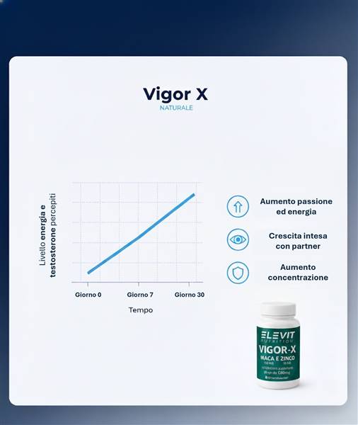 VIGOR-X TESTOBOOST 60 CPR MACA E ZINCO