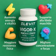 Vigor-x Testoboost 60 Cpr Maca E Zinco