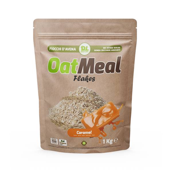 OATMEAL FLAKES CARAMELLO 1 KG