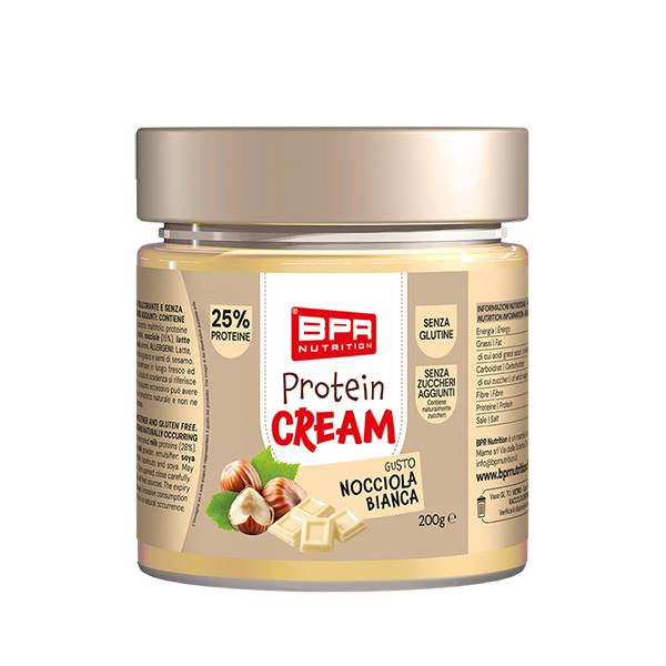 PROTEIN CREAM NOCCIOLA BIANCA 200 GR