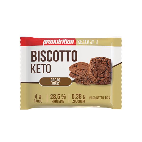 BISCOTTO KETO CACAO AMARO 50 GR