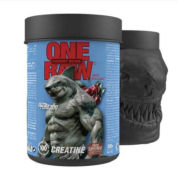 CREATINA ONE RAW CHERRY BOMB 300 GR