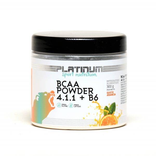 BCAA POWDER 411 + B6 ARANCIA 300 GR