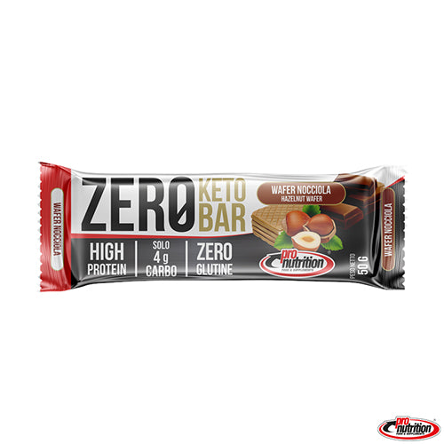 Keto Bar Barretta 50 Gr Wafer Nocciola