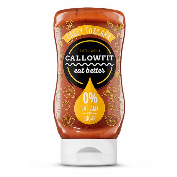 CALLOWFIT SALSA TASTY TOSCANA 300 ML