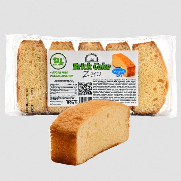 BRICK CAKE ZERO YOGURT 190 GR