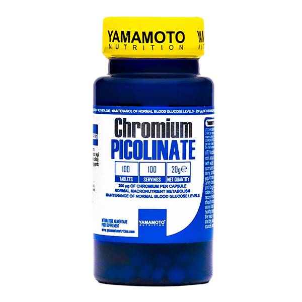 YAMAMOTO CHROMIUM PICOLINATO 100TBS