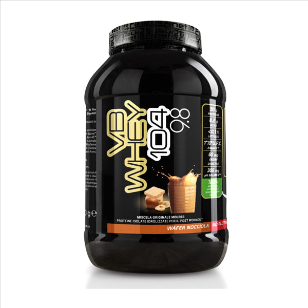 Vb Whey 104 900 Gr Wafer Nocciola