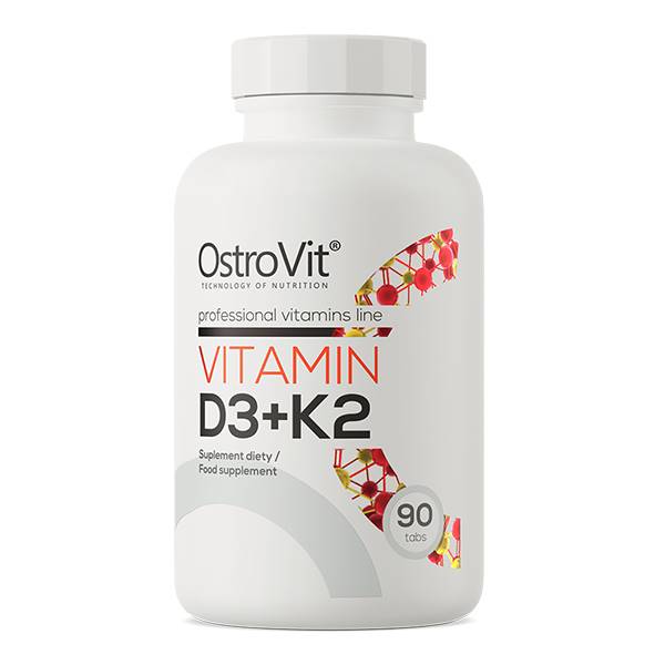 VITAMINA D3+K2 90 TABS OSTROVIT