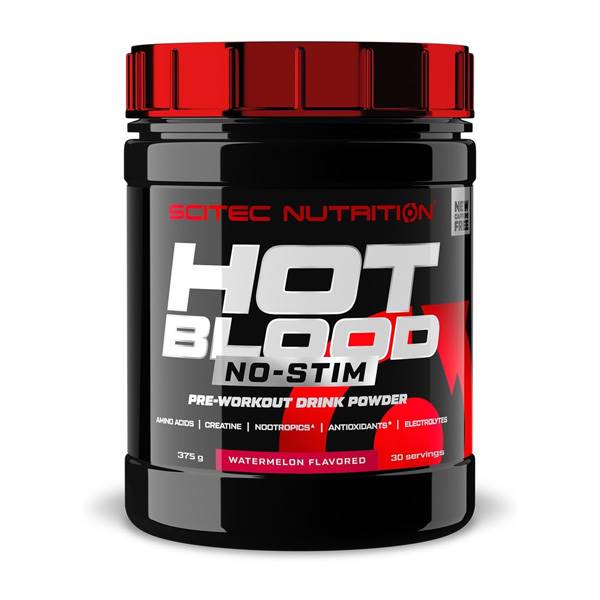 HOT BLOOD NO STIM 375 GR WATERMELON