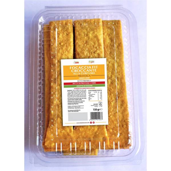 FOCACCIA FIT 150 GR CURCUMA